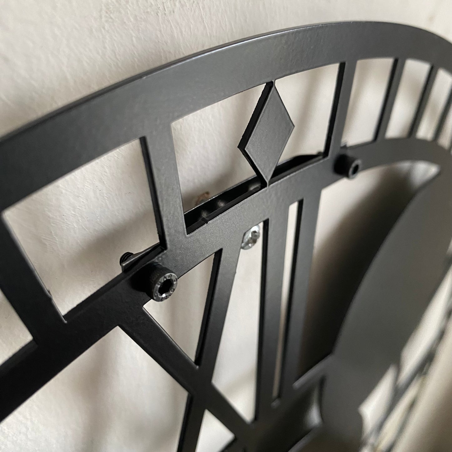 Bespoke Handmade Mickey Mouse Metal Wall Clock with Numerals