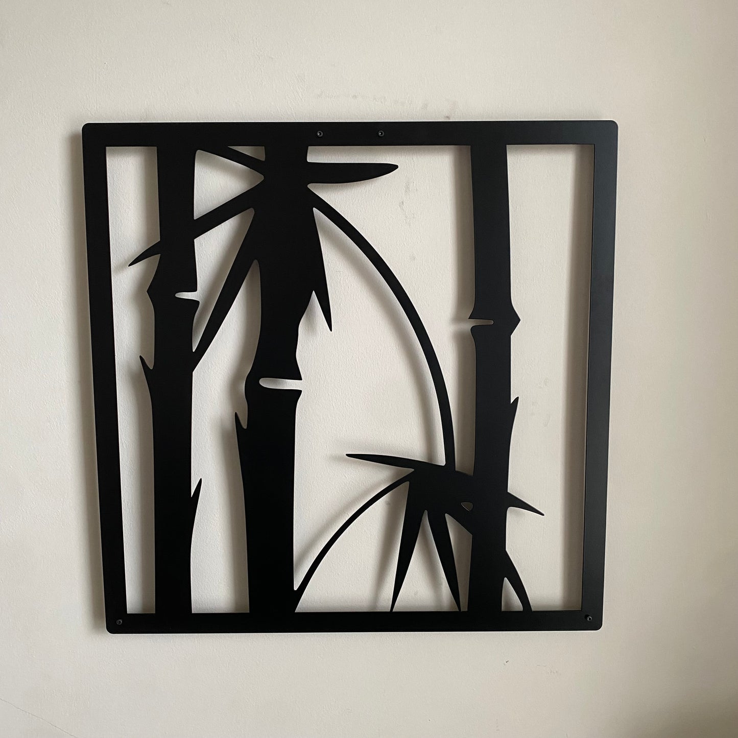 Bespoke Handmade Bamboo Metal Wall Décor