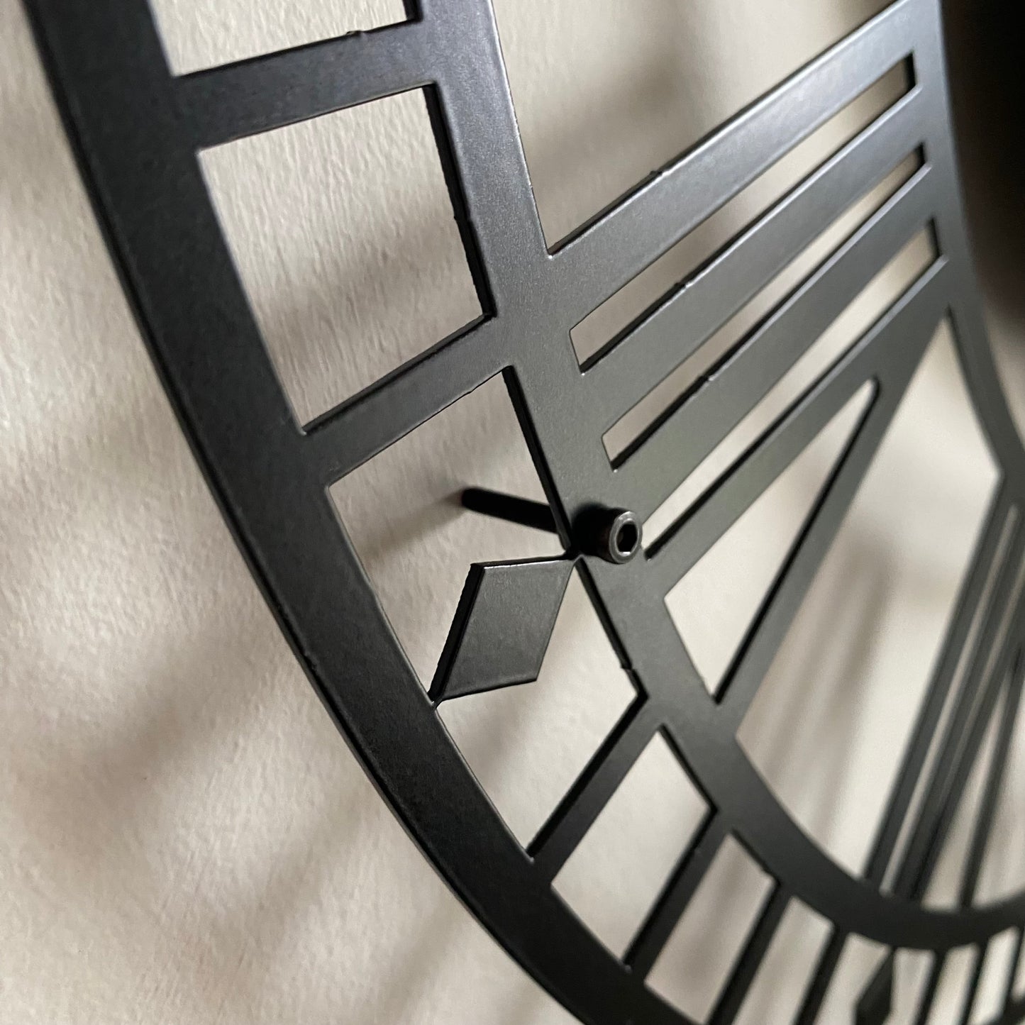 Bespoke Handmade Mickey Mouse Metal Wall Clock with Numerals