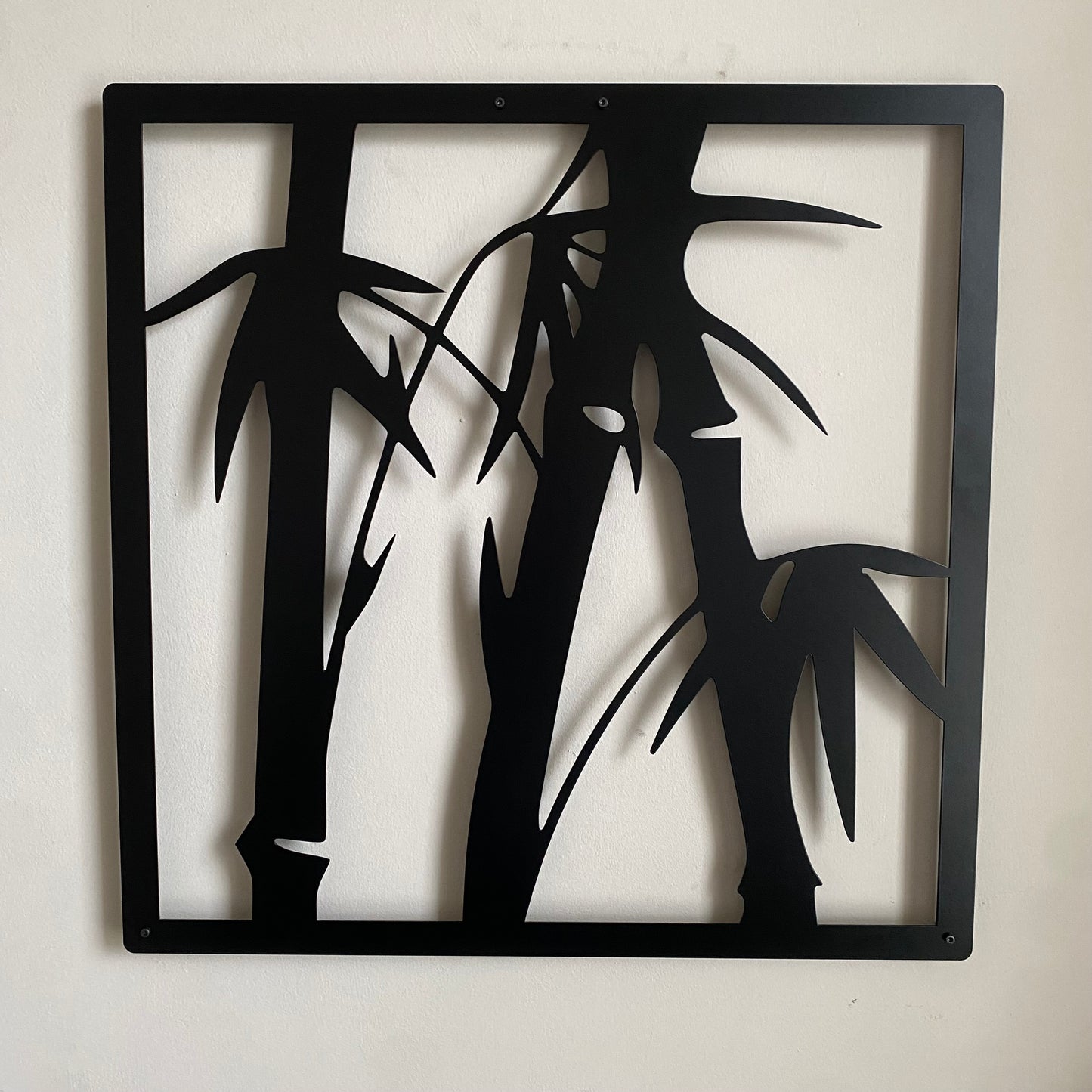 Bespoke Handmade Bamboo Metal Wall Décor