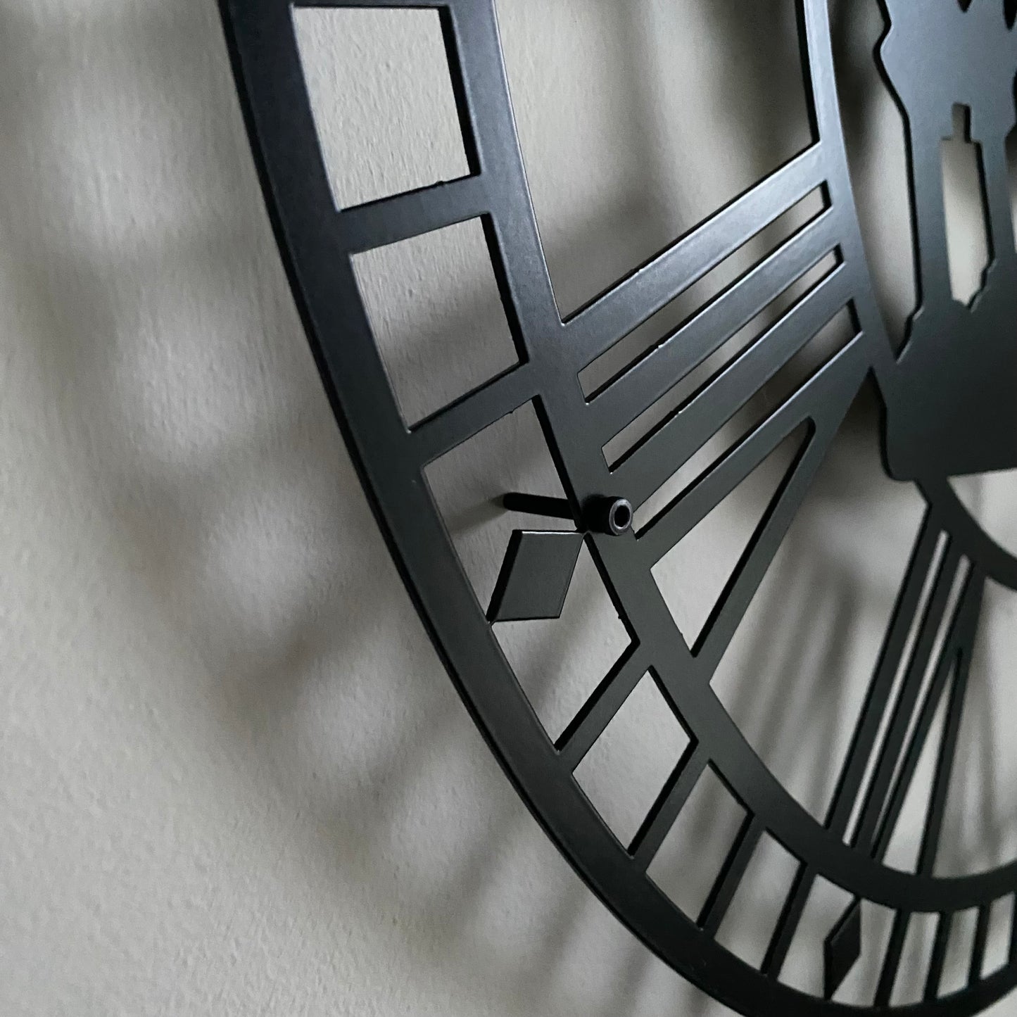 Bespoke Handmade Mickey and Minnie Mouse Metal Wall Clock