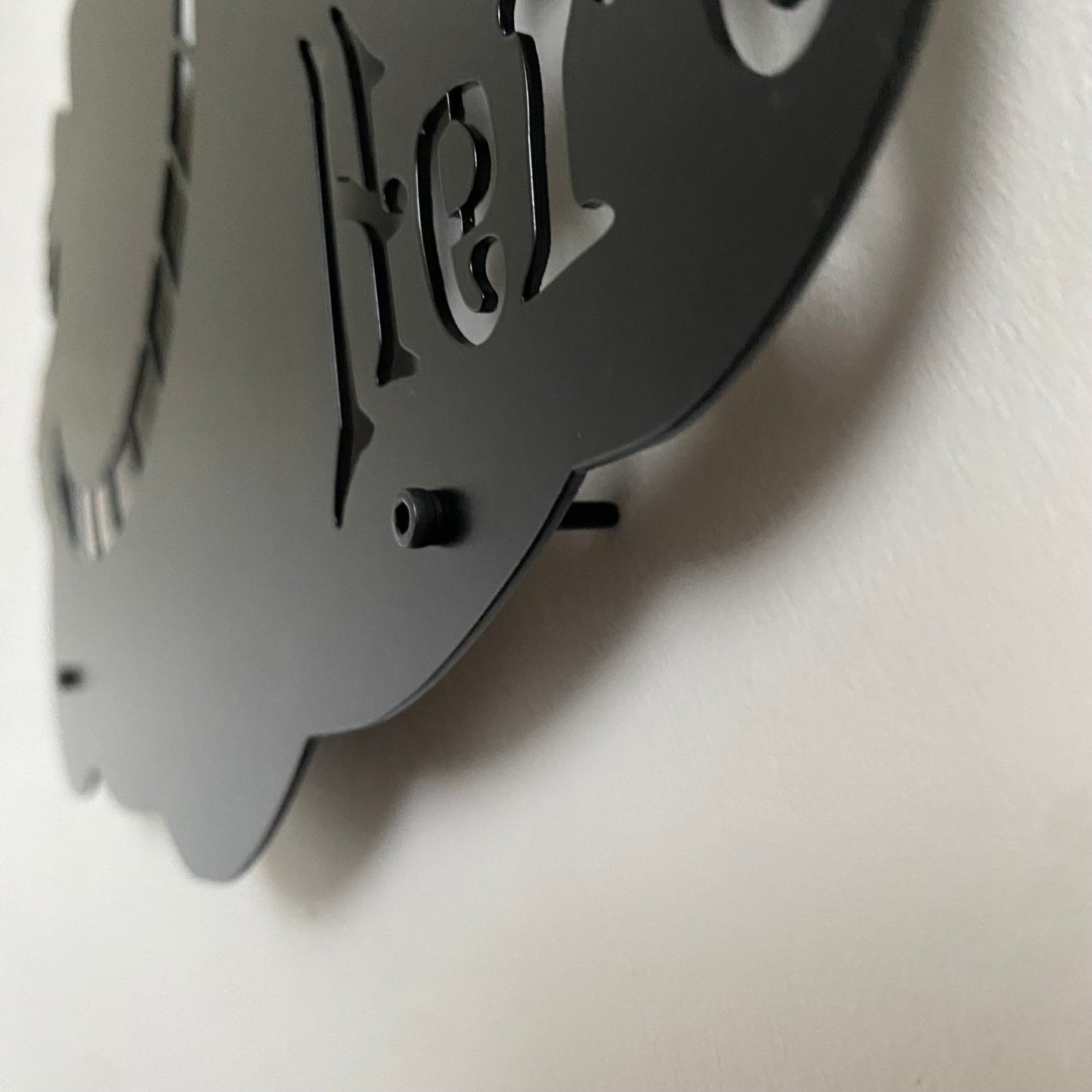 Bespoke Handmade Mad Hatter Metal Wall Décor