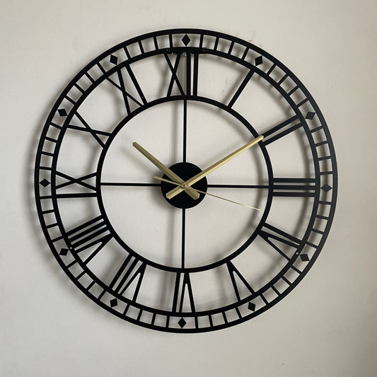 Bespoke Handmade Metal Wall Clock