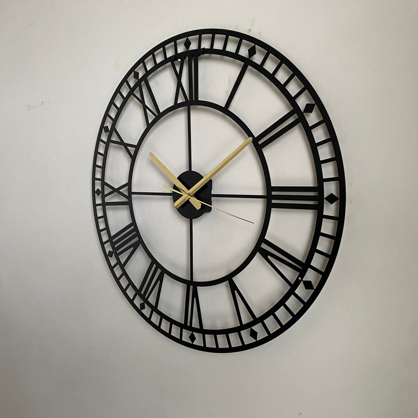 Bespoke Handmade Metal Wall Clock