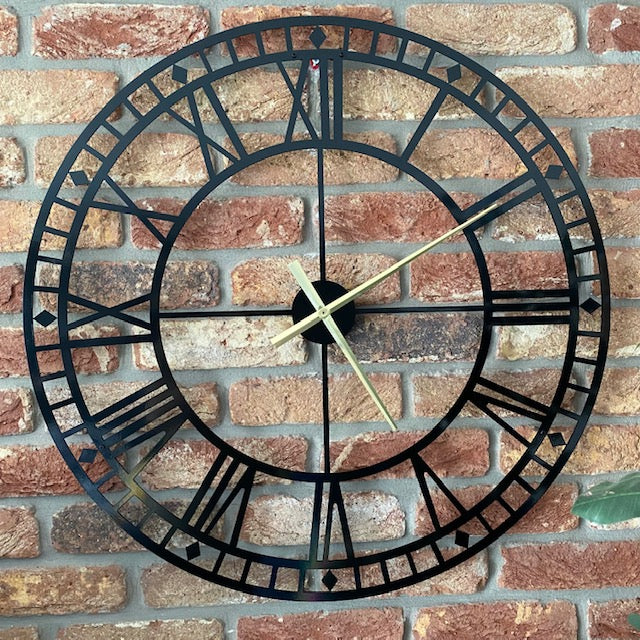 Bespoke Handmade Metal Wall Clock