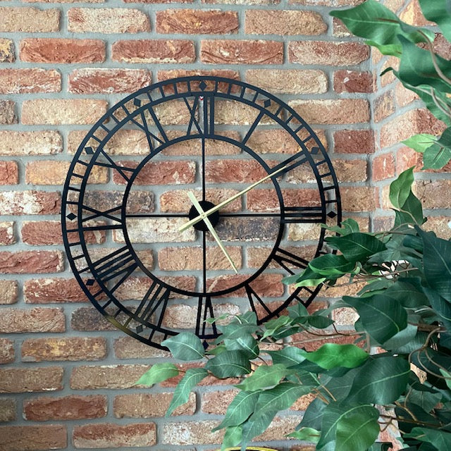 Bespoke Handmade Metal Wall Clock